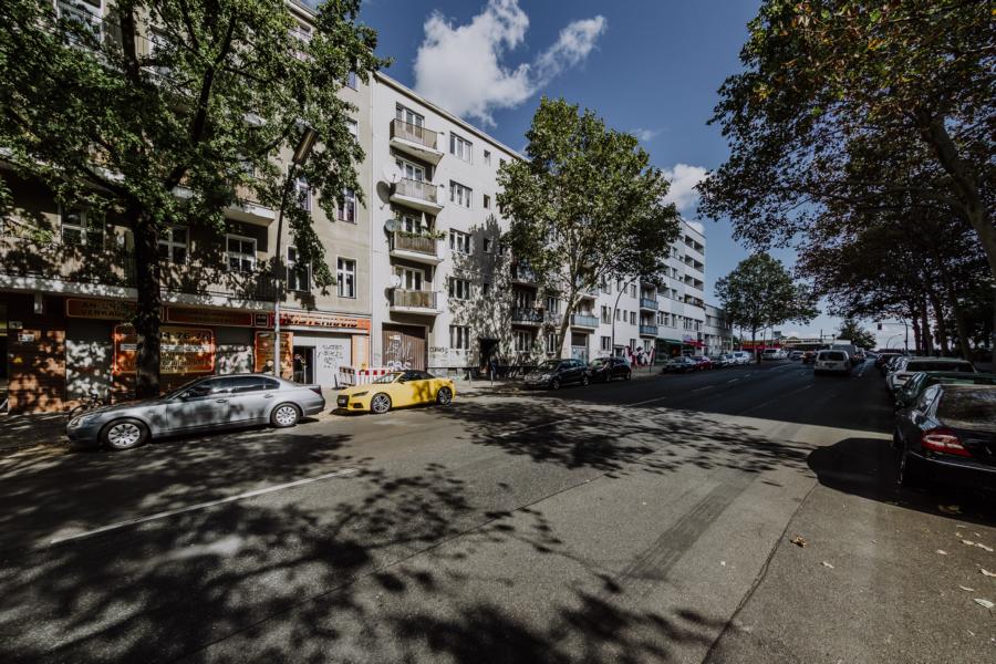 Straßenbild der Sickingenstraße in Berlin Moabit Straßenbild der Sickingenstraße in Berlin Moabit