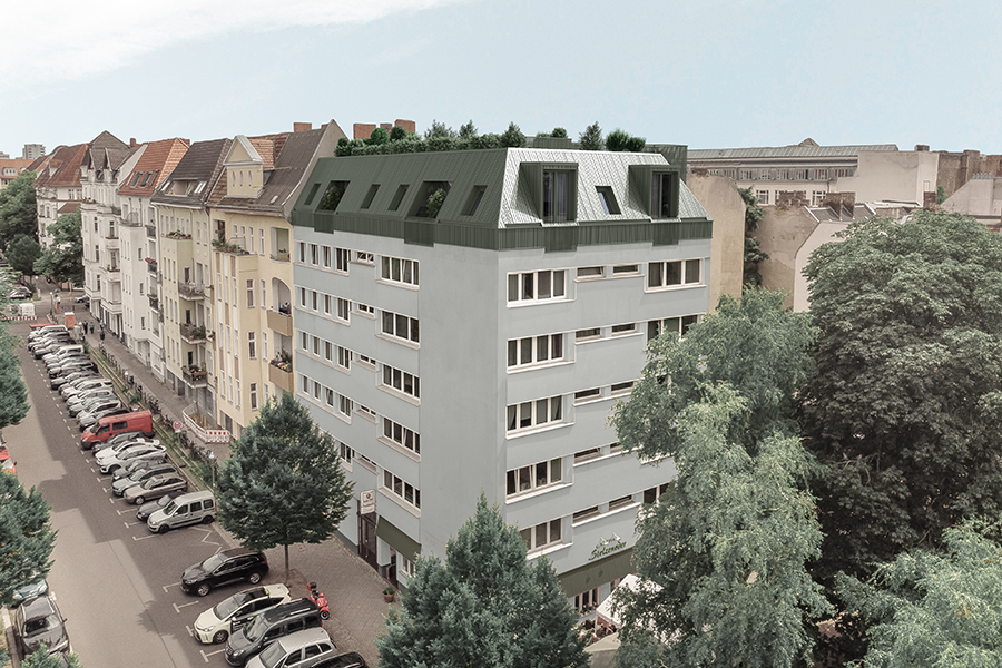 Projekt Zille113: Aufstockung Projektentwicklung: Zille 113 in Berlin Charlottenburg